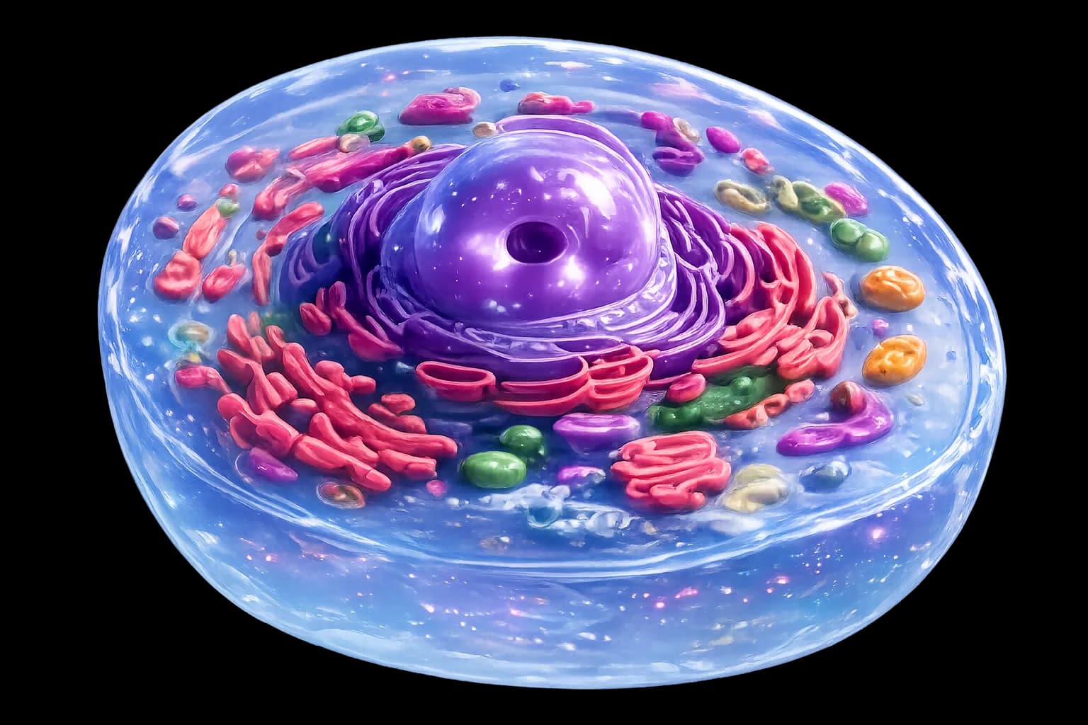 Cell structure VR module preview