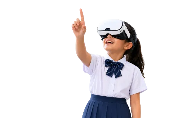Student in VR